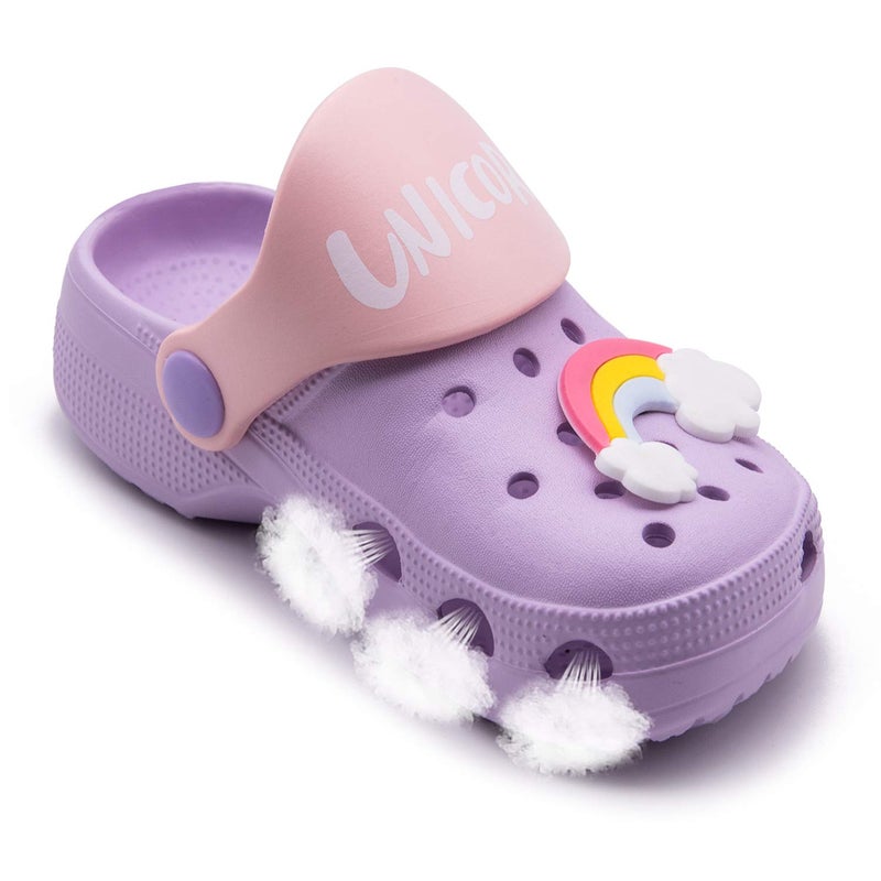 Namektch Toddler Little Kids Clogs Slippers Sandals, Non-Slip Girls Boys Clogs Slide Lightweight Garden Shoes Slip-on Beach Pool Shower Slippers - Image 5